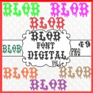 Blob Font Digital Vol.1