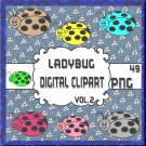 Ladybug Digital Clipart Vol.2