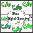Shoes Digital Clipart Vol. 5