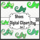 Shoes Digital Clipart Vol. 7