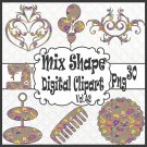 Mix Shape Digital Clipart Vol. 42
