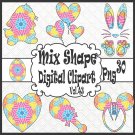 Mix Shape Digital Clipart Vol. 43