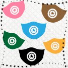 Color Face Mask DD-Digital ClipArt
