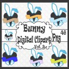 Bunny Digital Clipart Vol. 9