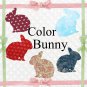 Mix Color Bunny1-Digital Clipart Vol.2