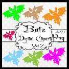 Bats Digital Clipart Vol. 2