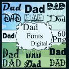 Dad Font Digital