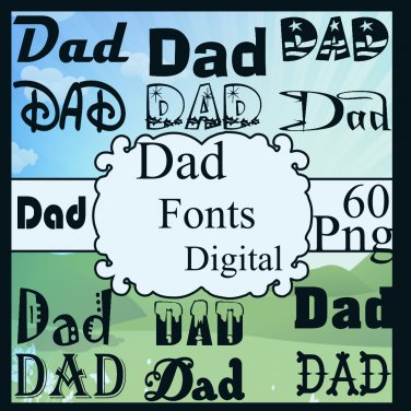 Dad Font Digital