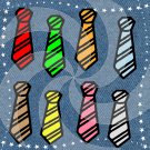 Color Tie T2-Digital Clipart-Art Clip-Gift Cards-PNG-Banner-Gift Tag-Jewelry