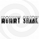 MOMMY SHARK Font 1smp-Digital ClipArt-Gift Tag-T shirt-Jewelry-Holiday