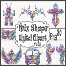 Mix Shape Digital Clipart Vol. 53