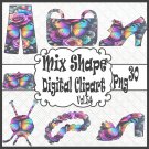 Mix Shape Digital Clipart Vol. 54