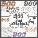 BOO Font Digital Vol.8