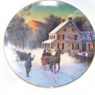 1988 Avon Christmas plate with box