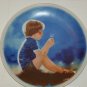 1978 Erik and dandelion collector plate first issue in zolan's children collection by Donald zolan