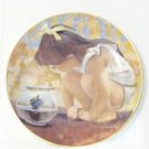 turtle talk from portraits of childhood collector plate series by Thornton Utz