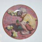 feeding time from the carefree days plate collection by Thornton Utz