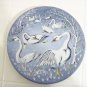 haviland Limoges seven swans a swimming 1976 Christmas collector plate France