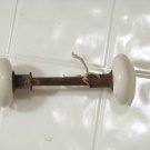 white door knob set