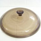 amber pyrex  lid 624 c