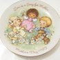 love is a song for mother mothers day 1983 plate by Avon