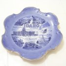 blue Idaho state plate