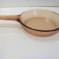 7 inch corning vision ware pan skillet amber