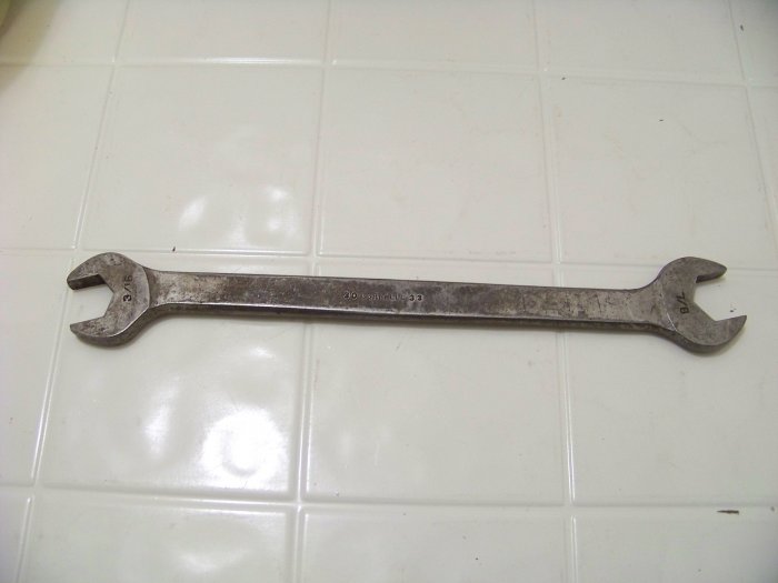 vintage 30 cornwell 33 wrench tool 13/16 7/8