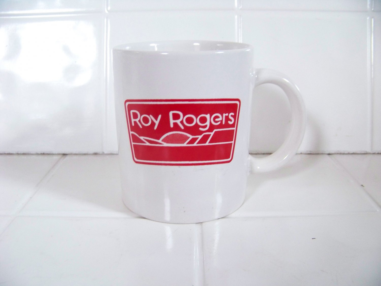 Roy Rogers coffee cup advertising mug