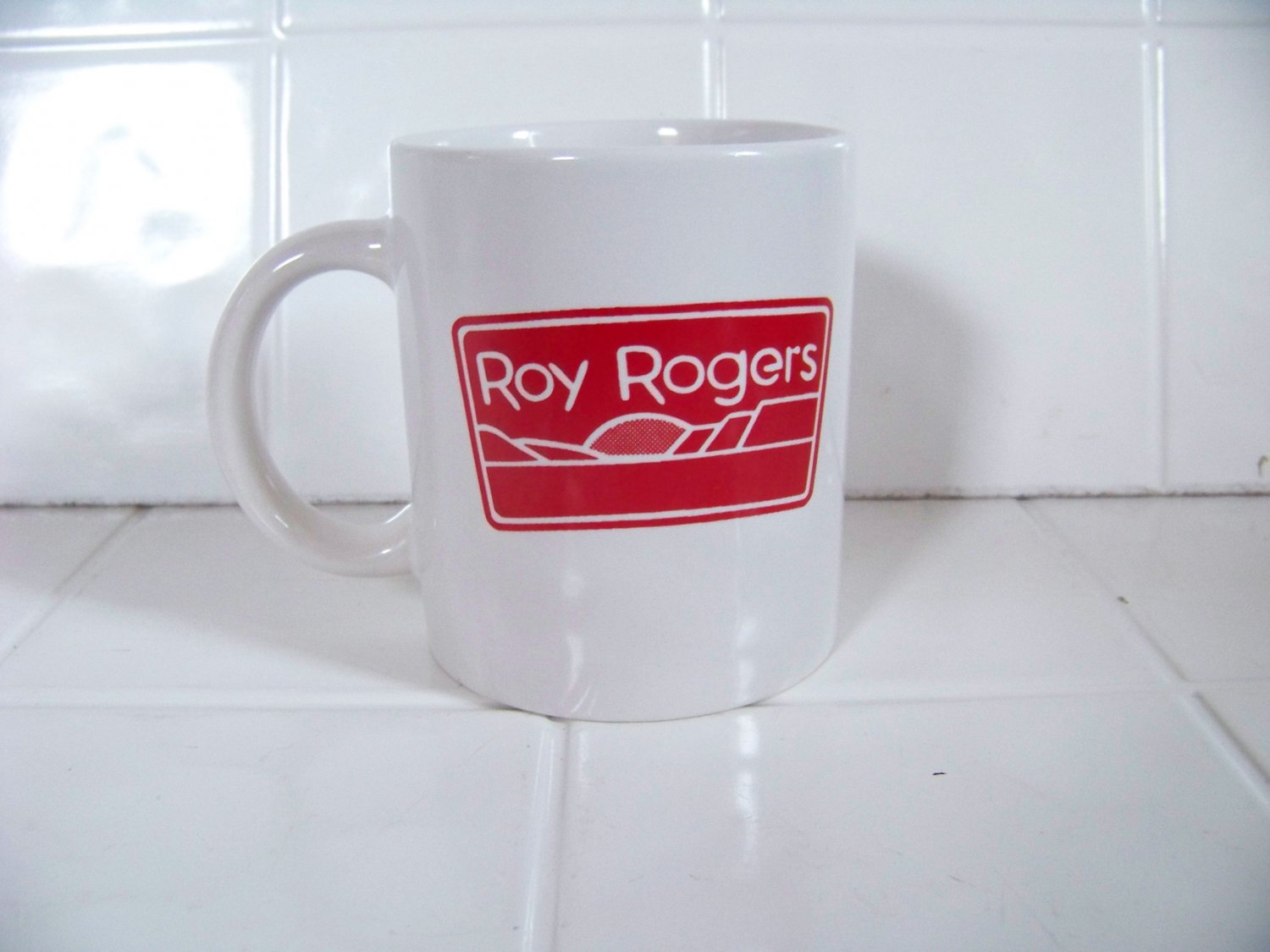 Roy Rogers coffee cup advertising mug
