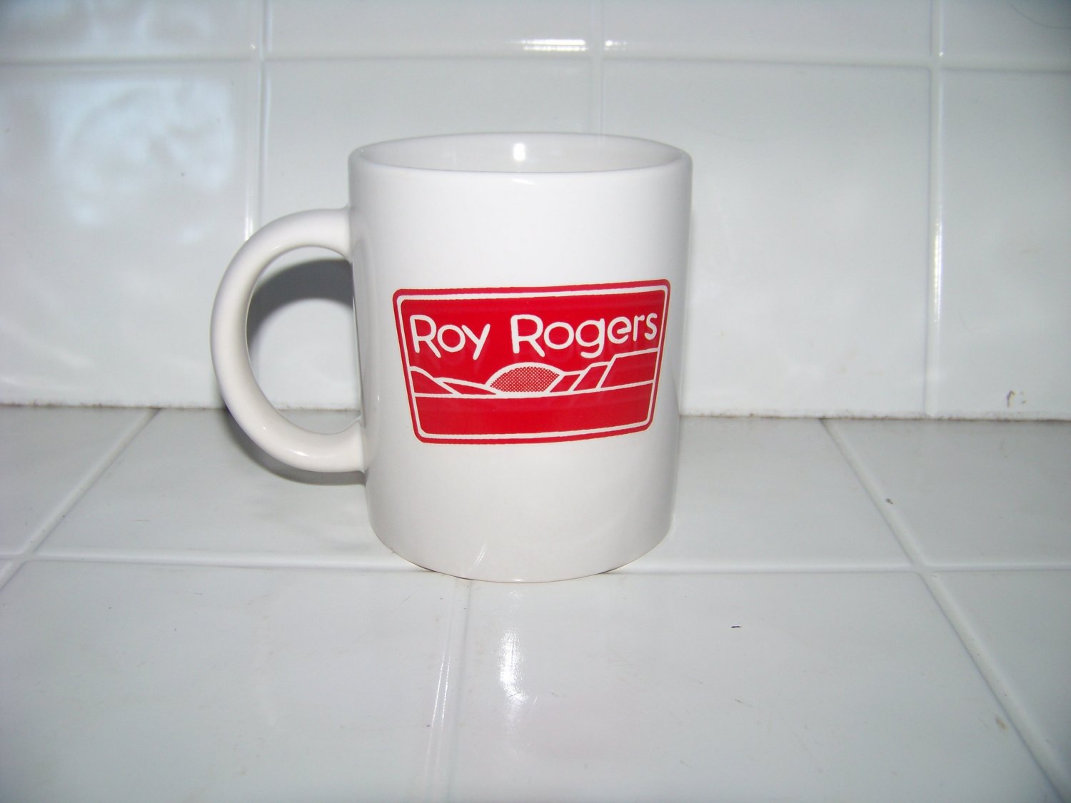 Roy Rogers coffee cup advertising mug