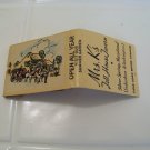 vintage feature matchbook Mrs. K's toll house tavern
