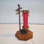 vintage sewing wood spool bobbin holder decorative item