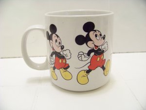 Mickey mouse coffee cup