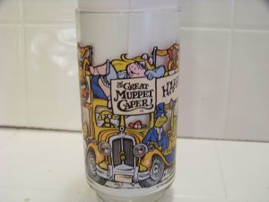The great Muppet caper Happiness hotel  1981 McDonald's promotional glass
