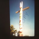 vintage photo slide of a totem pole 1962 this is a beautiful slide