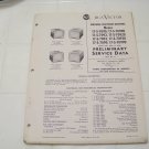 RCA Victor service data 1957 no.T1 portable television receivers vintage electronics