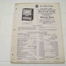 RCA Victor service data 1954 no.T9 television radio phonograph combination vintage electronics