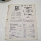 RCA Victor service data 1954 no.T7 television receivers vintage electronics