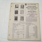 RCA Victor service data 1951 no.T8 television receivers vintage electronics