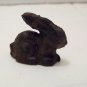 Nice solid cast iron bunny rabbit  small metal bunny rabbit
