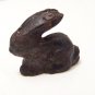 Nice solid cast iron bunny rabbit  small metal bunny rabbit