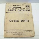 vintage McCormick international parts catalog grain drills international Harvester sm-201