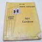 vintage parts catalog 203 combine international Harvester HT-14