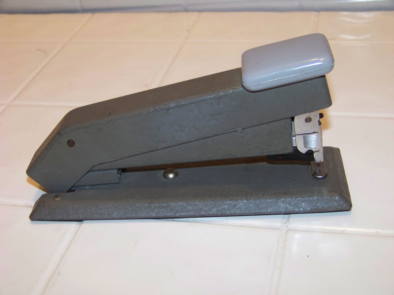 Vintage Bostitch front load stapler metal heavy duty desk top office