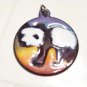Panda bear pendant necklace jewelry fashion