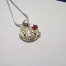 Hello Kitty necklace jewelry totally cute sparkly HELLO KITTY