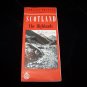 vintage Highlands of Scotland travel brochure pamphlet map advertising guide