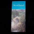 vintage Scotland booklet travel brochure guide book advertising