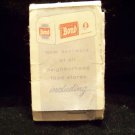 Vintage Bond Bread advertising Kleenex packet lipstick tissue